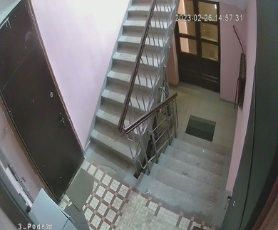 Видеонаблюдение для лестничной площадки